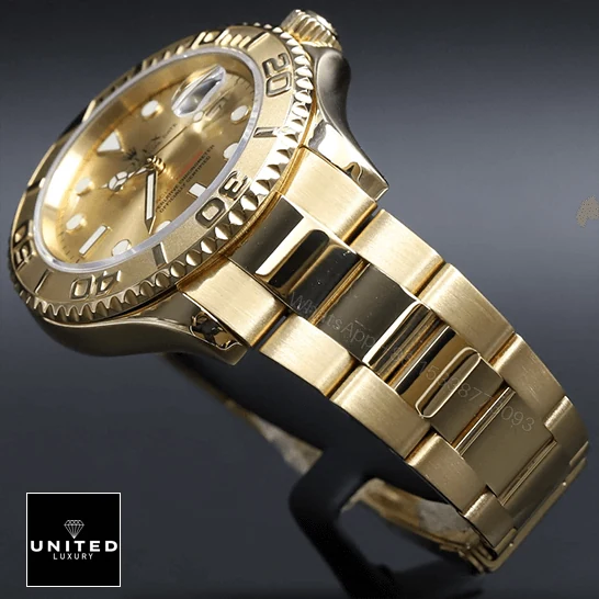 View 4 of Rolex Yacht-Master 16628 Champagne Dial Oyster