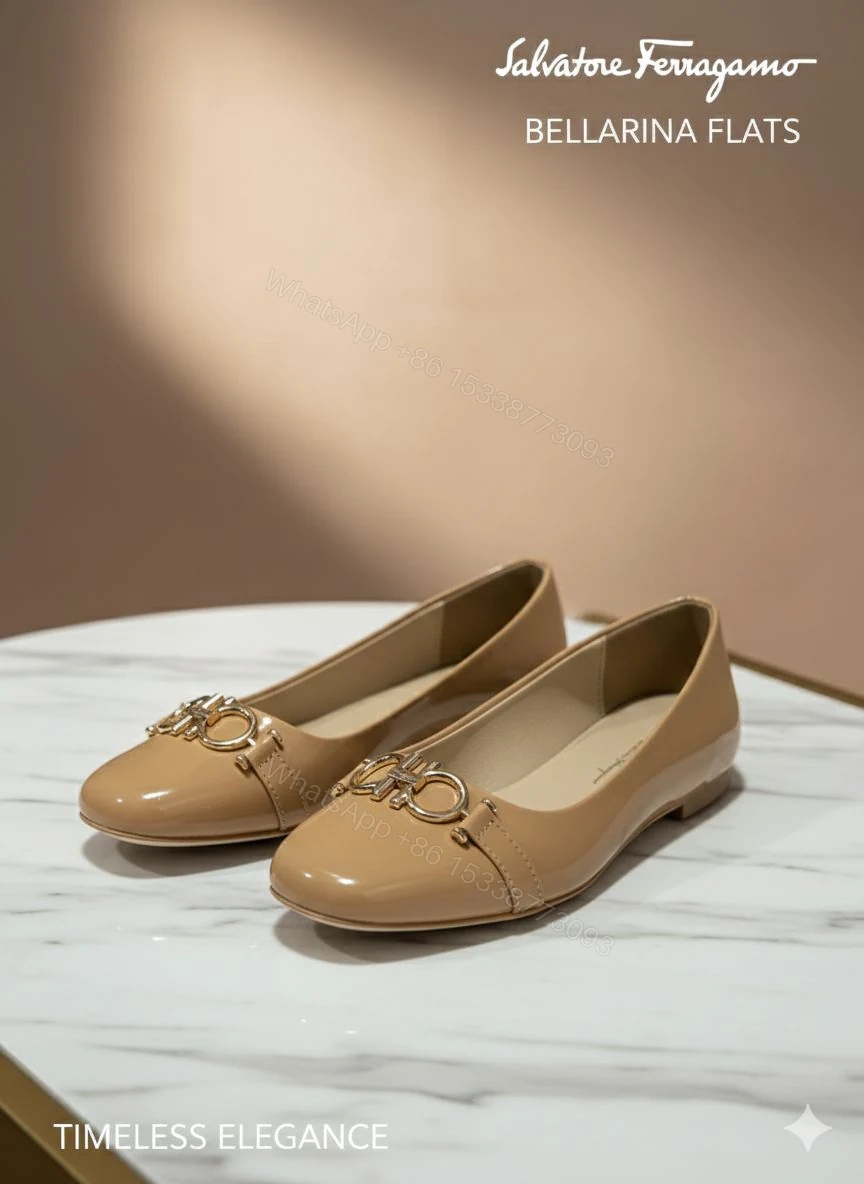 View 2 of First Copy Ferragamo Ballerinas Shoes