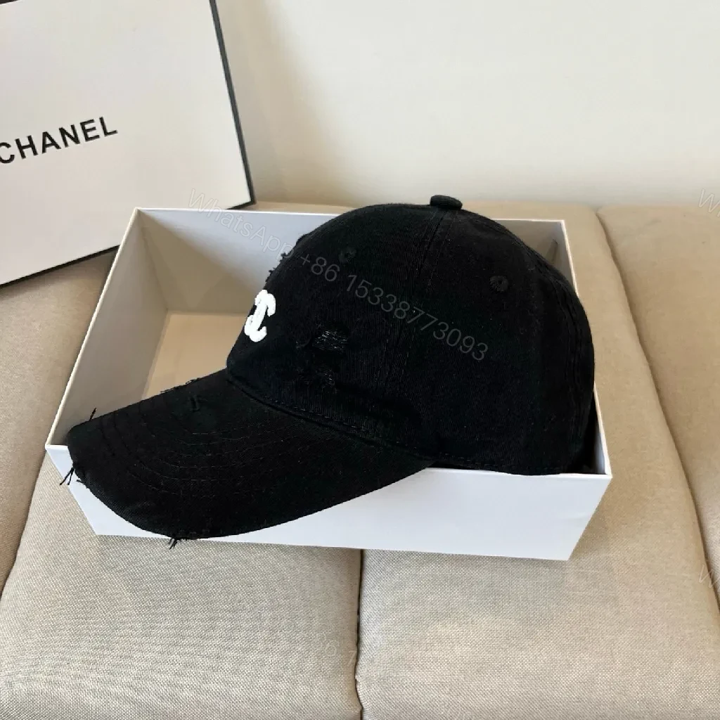 View 6 of Distressed Cotton Cap — Modern Edge, Everyday Luxury