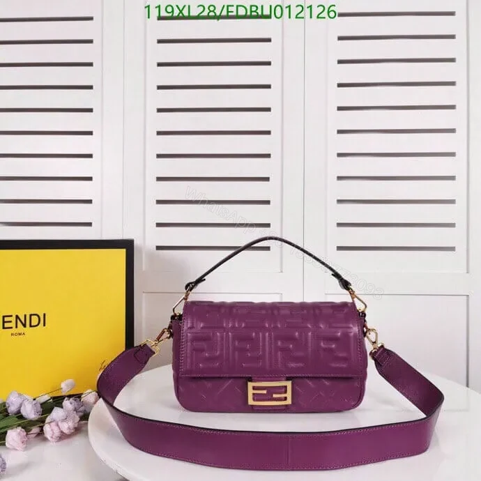 View 7 of Fendi Baguette Bag in Mini Size FDBU0121 – Sheepskin