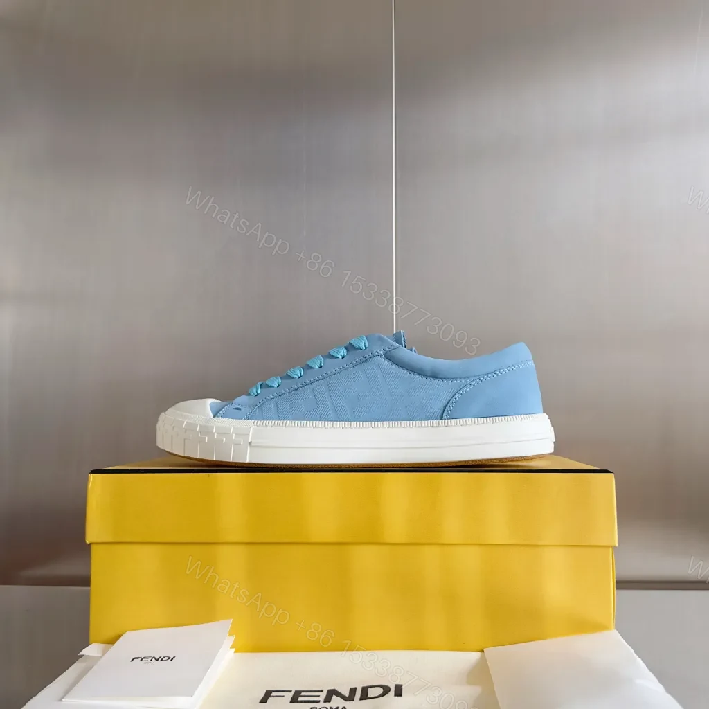 View 8 of Light-Blue Leather Minimalist Sneakers with Durable Comfort