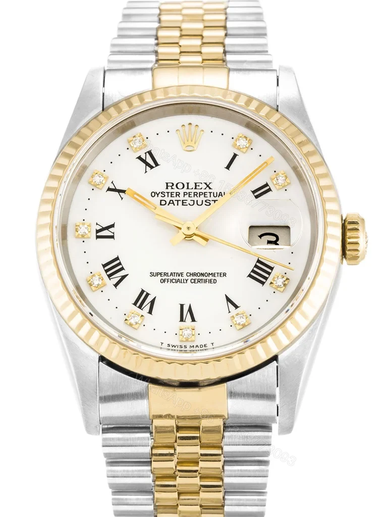 Replica Rolex Datejust White Dial 16233 36 mm — view 1