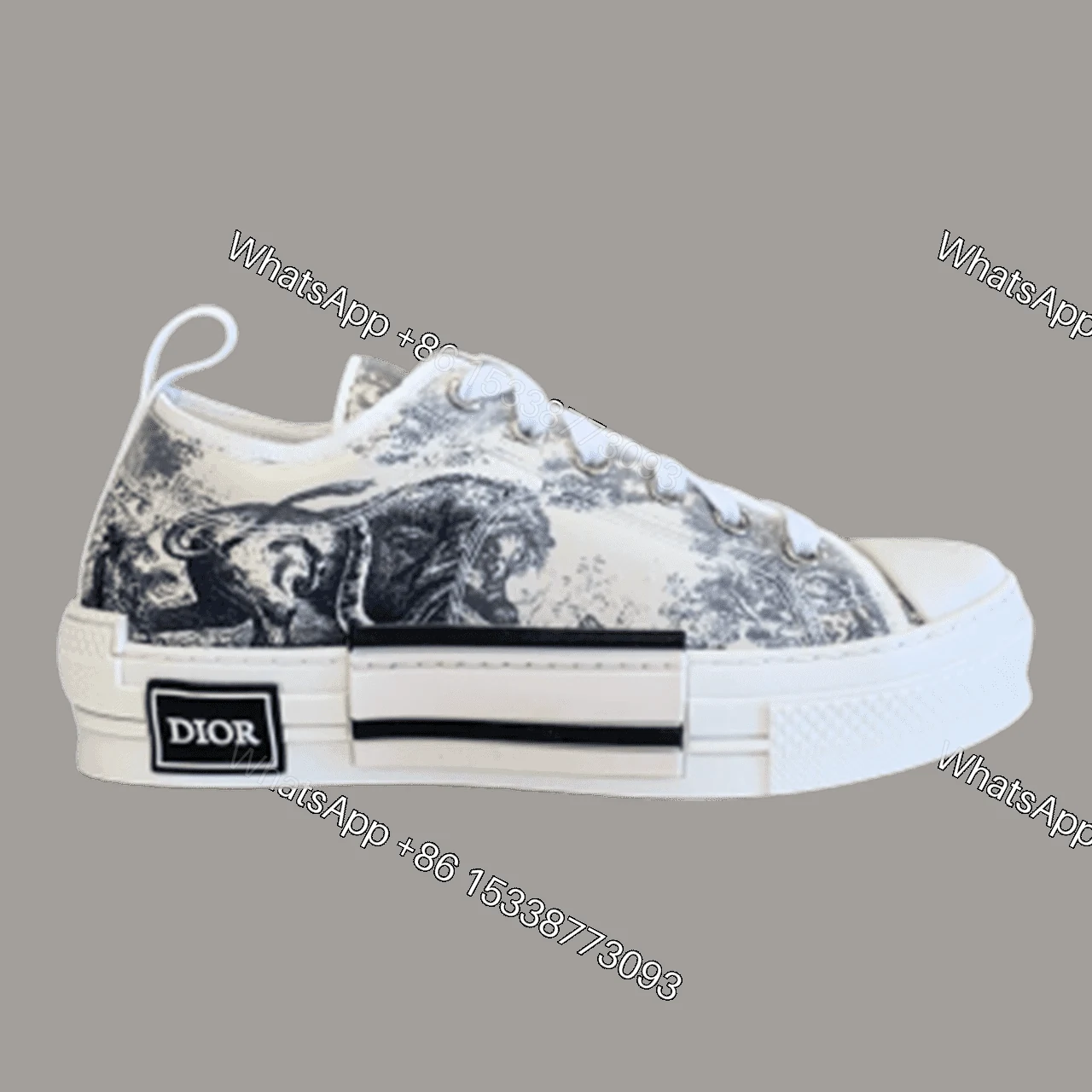 DIOR B23 LOW TOP SNEAKER CD 77 — view 1