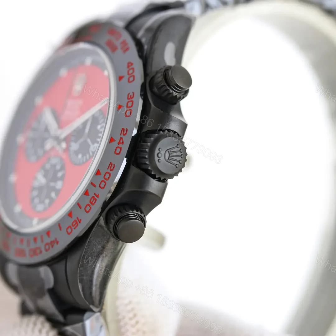View 6 of Rolex Daytona Red Dial Black Ceramic Bezel 40mm ROLEX-DAYTONA-RED-BLK-CER-40