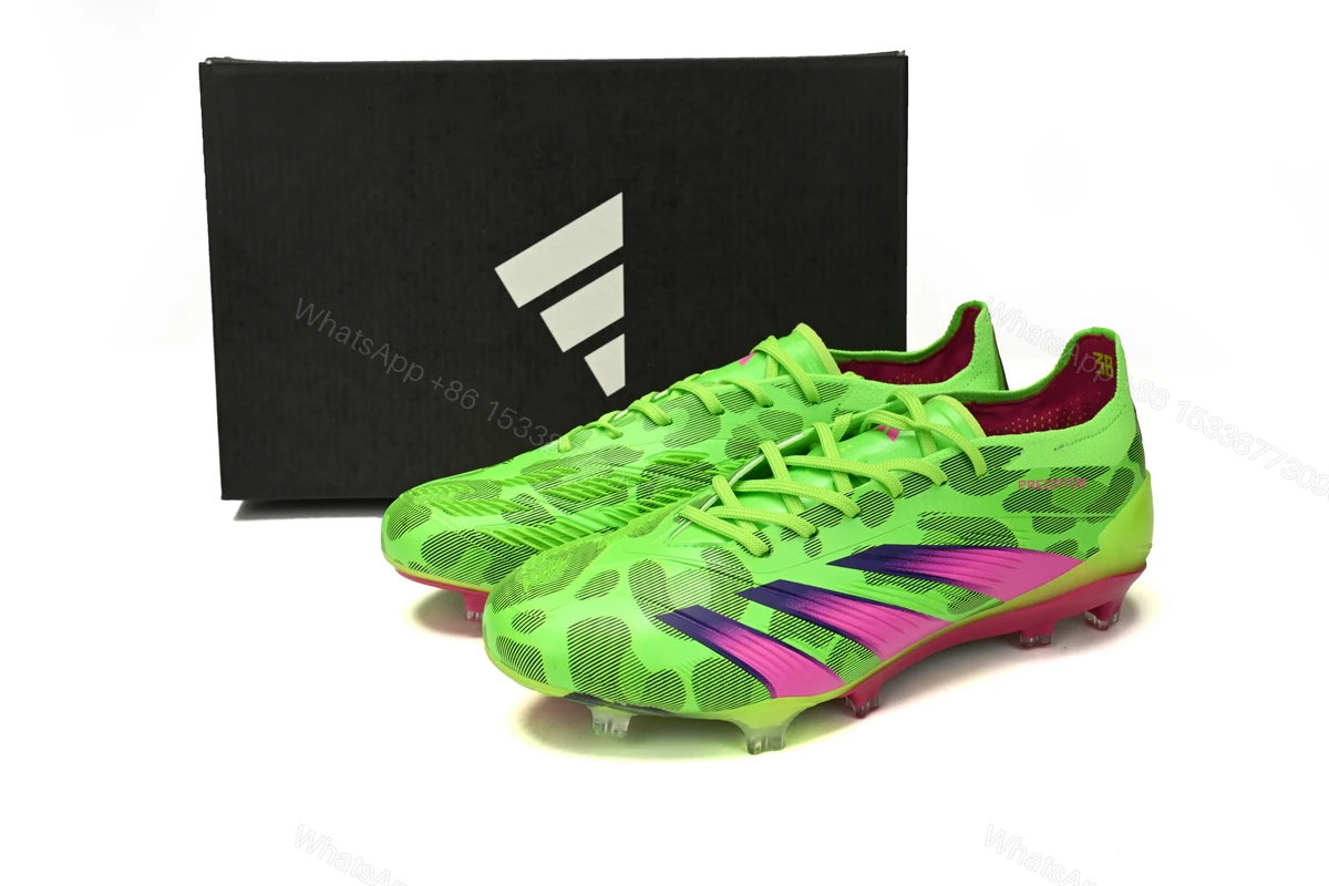 View 2 of Adidas Predator Mutator 20.1 Low Green Pink Purple IG8771