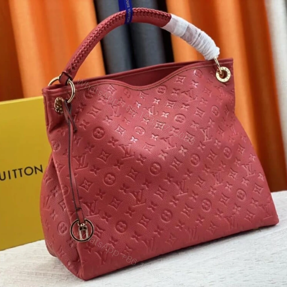 View 2 of Louis Vuitton Artsy MM Red 47Cm