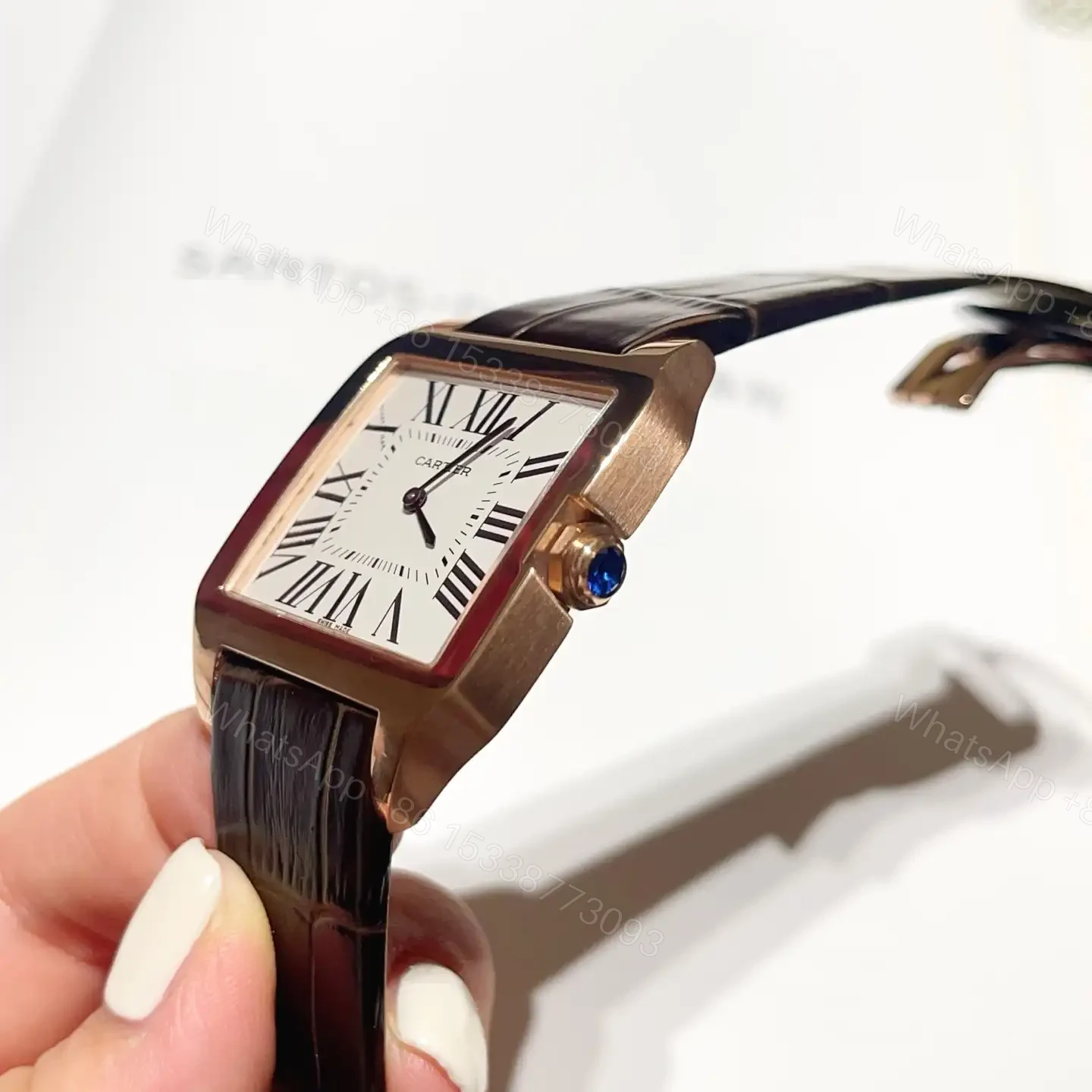 View 5 of Cartier Santos Dumont 34.6 Pink Gold W2006951