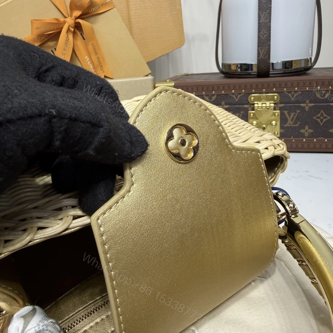 View 7 of Louis Vuitton Capucines BB Wicker