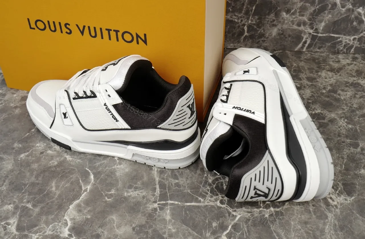 View 9 of White Leather High-Top Sneaker with Premium Comfort