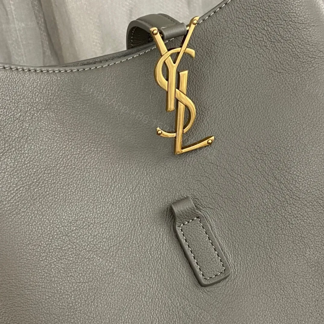 View 5 of Saint Laurent Le 5 à 7 Supple Hobo Bag