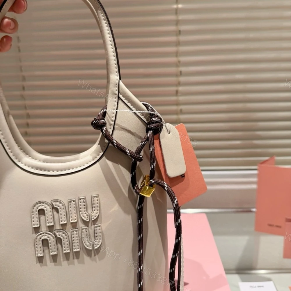 View 4 of MIUMIU IVY BAG CHALK WHITE 20CM