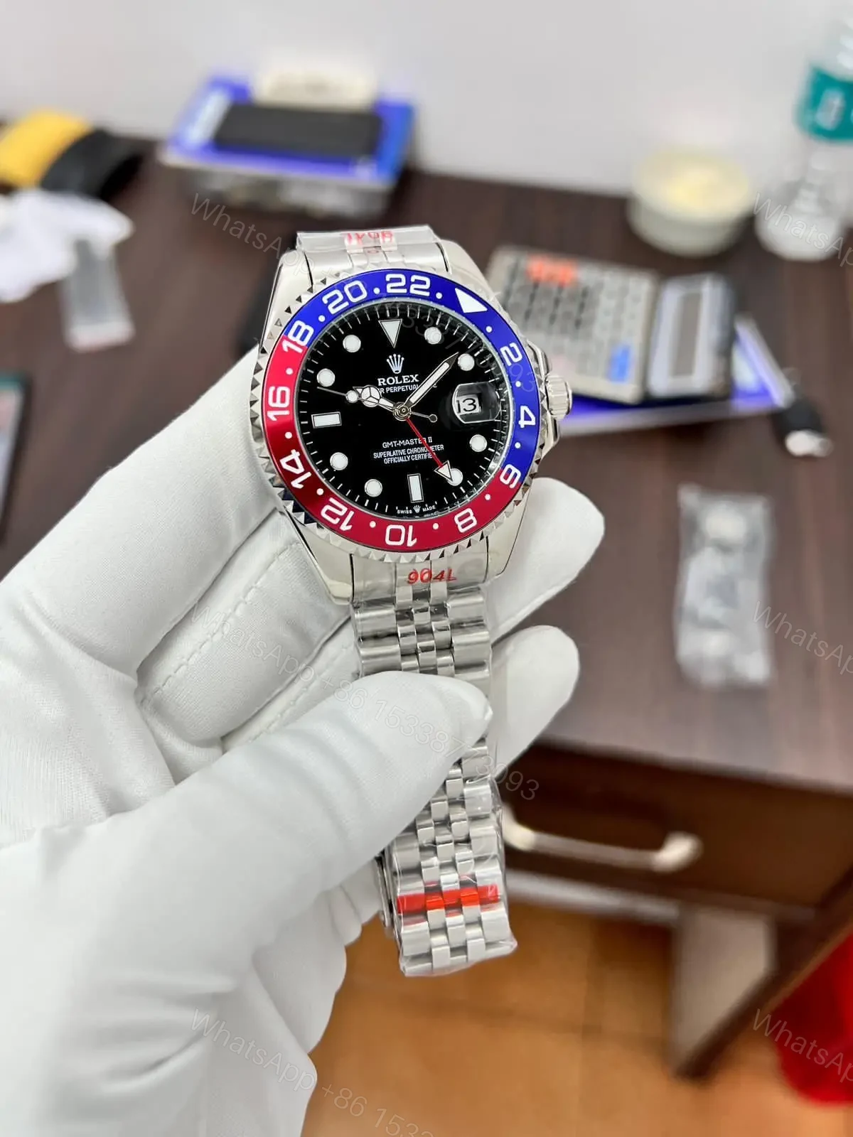 View 3 of Rolex For Men 7AA Premium Collection Model Rolex GMT II 2019