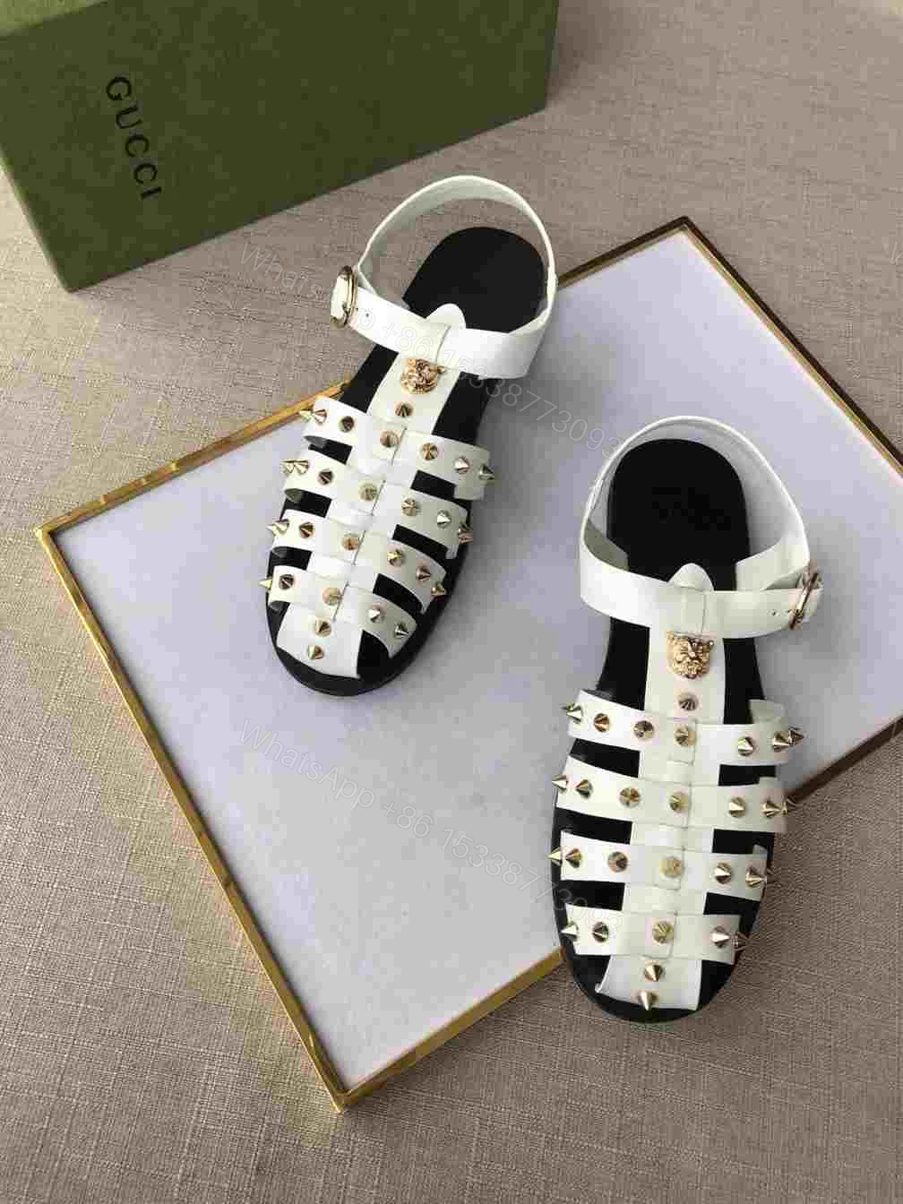 View 4 of GUCCI SANDAL WITH DOUBLE G – SDG003