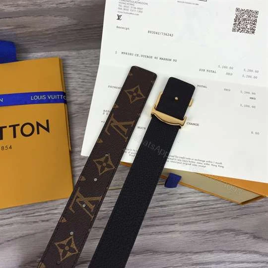 View 7 of LV INITIALES 30MM REVERSIBLE BELT – B136