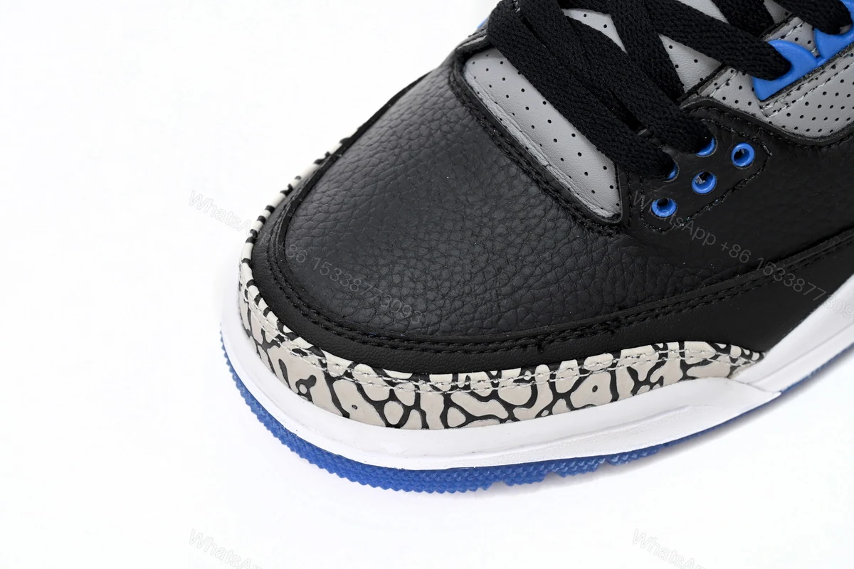 View 7 of Air Jordan 3 Sport Blue 136064-007