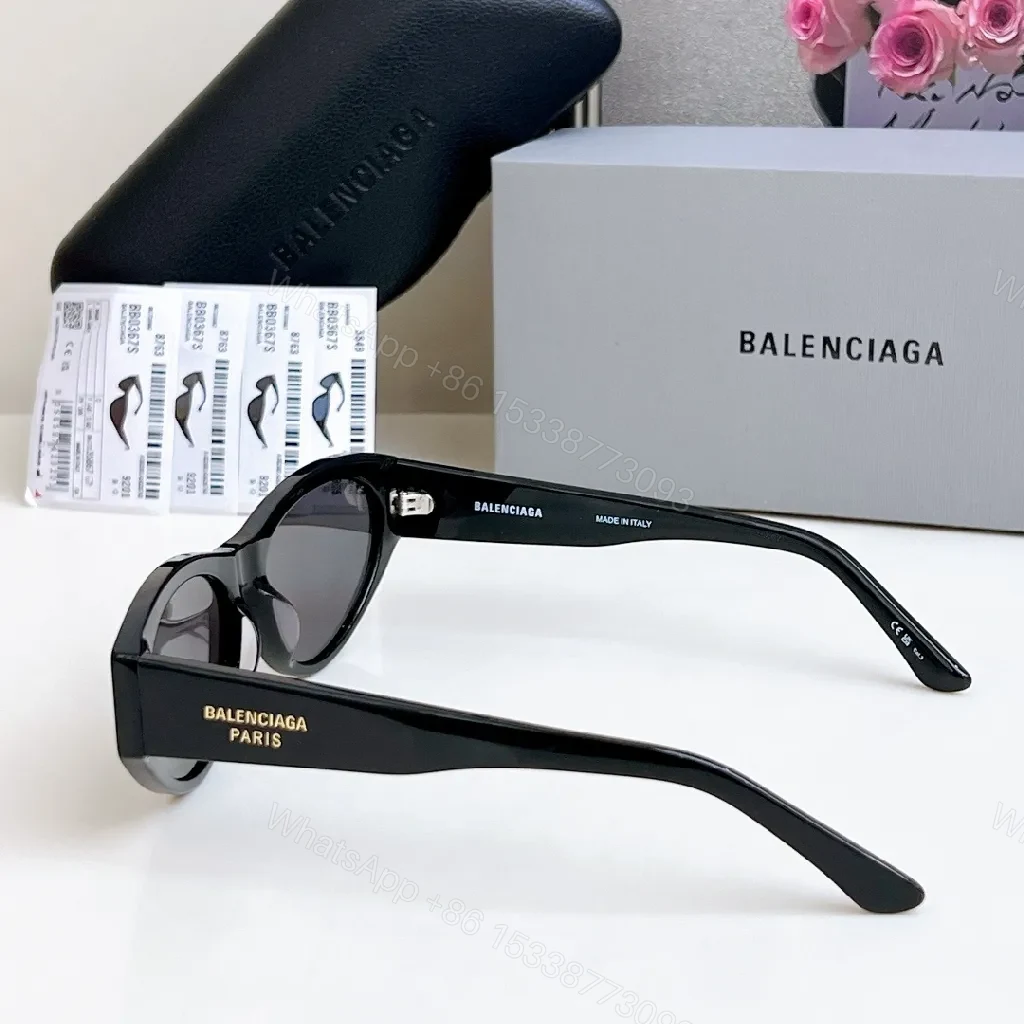 View 8 of Bold Cat-Eye Sunglasses: Refined Black, Premium Acetate