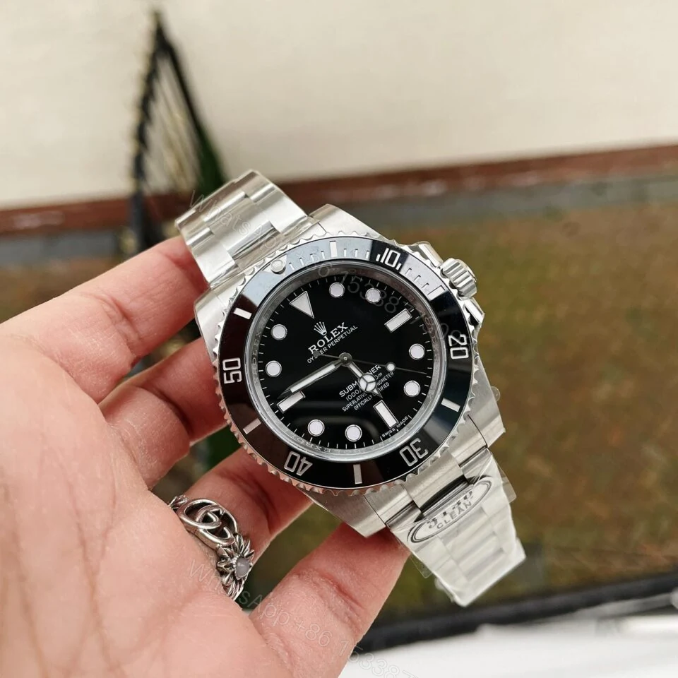View 3 of CF FACTORY 1:1 Rolex Submariner 114060 No Date Best Edition Black Ceramic 904L Steel SH3130