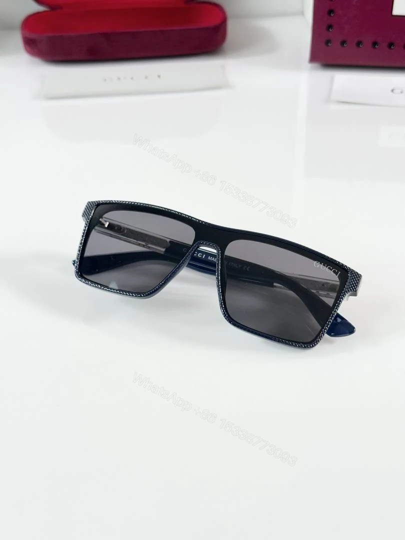 View 3 of First Copy Gucci 2203 Blue Black Sunglasses