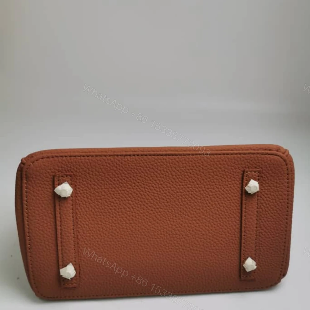 View 4 of Hermes Birkin 25 Handbag Gold Brown 25Cm