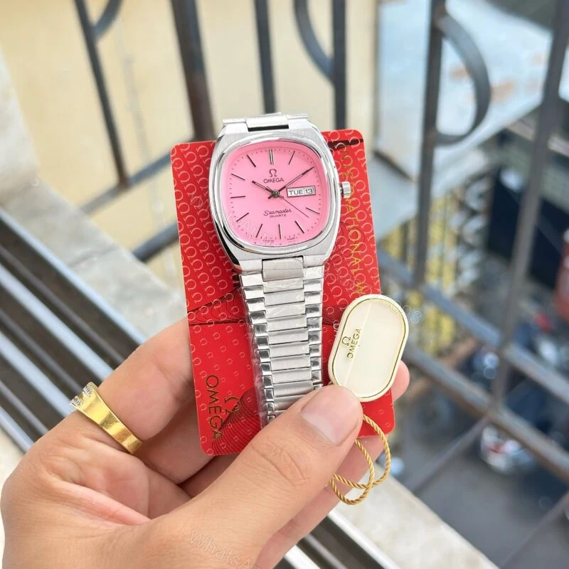 View 5 of Omega Seamaster Vintage Pink Dial 40mm Automatic