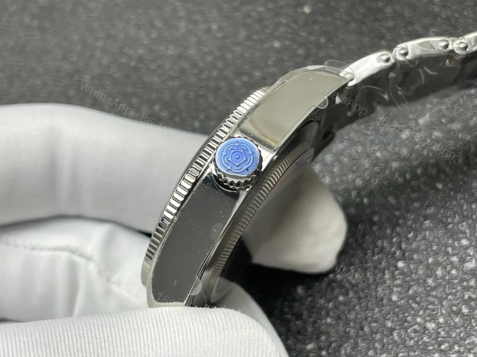 View 7 of Tudor GMT Watch Black Bay 58 Green Bezel White Dial Steel Bracelet Premium 39MM TUD-GMT-BB58-WHT-GRN-STL-39
