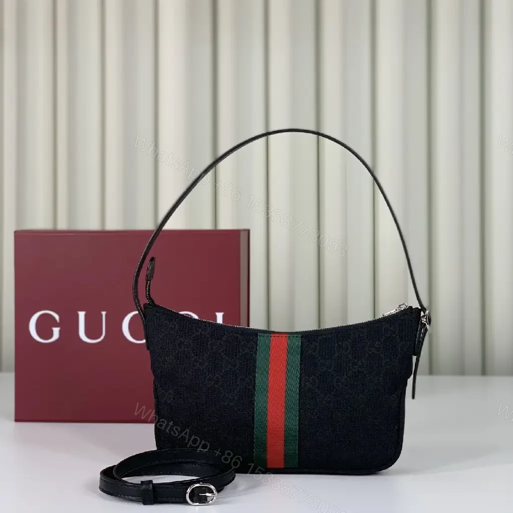 View 7 of Effortless Chic Monogram Bag: Lightweight, Signature Stripe, Crossbody