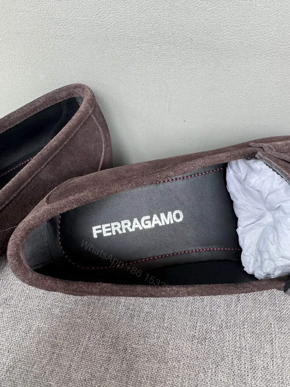 View 9 of Dark Chocolate Suede Driver Moccasins – Refined Luxury Style