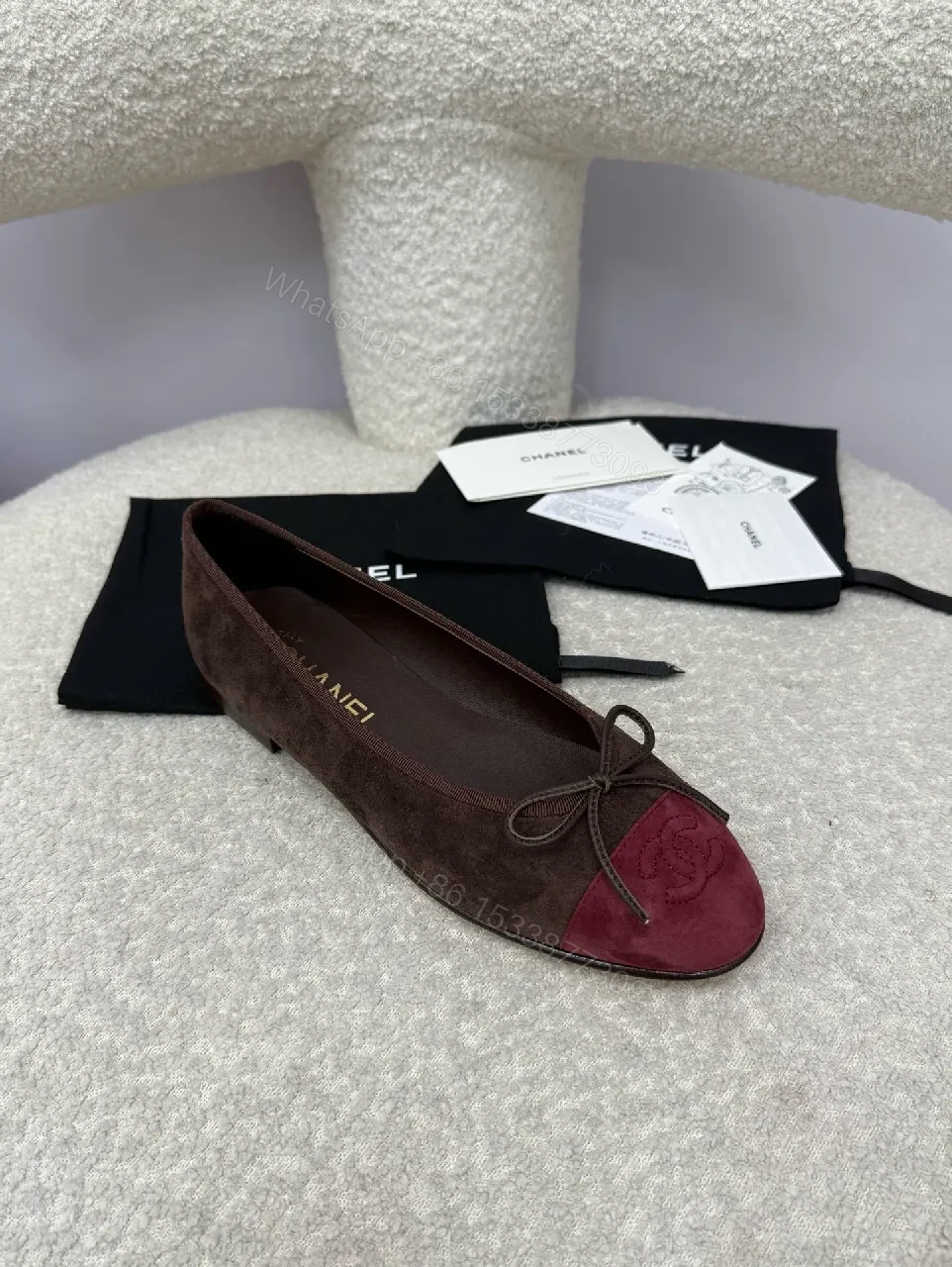 View 5 of Two-Tone Suede Pumps: Elegant Comfort and Subtle Detail