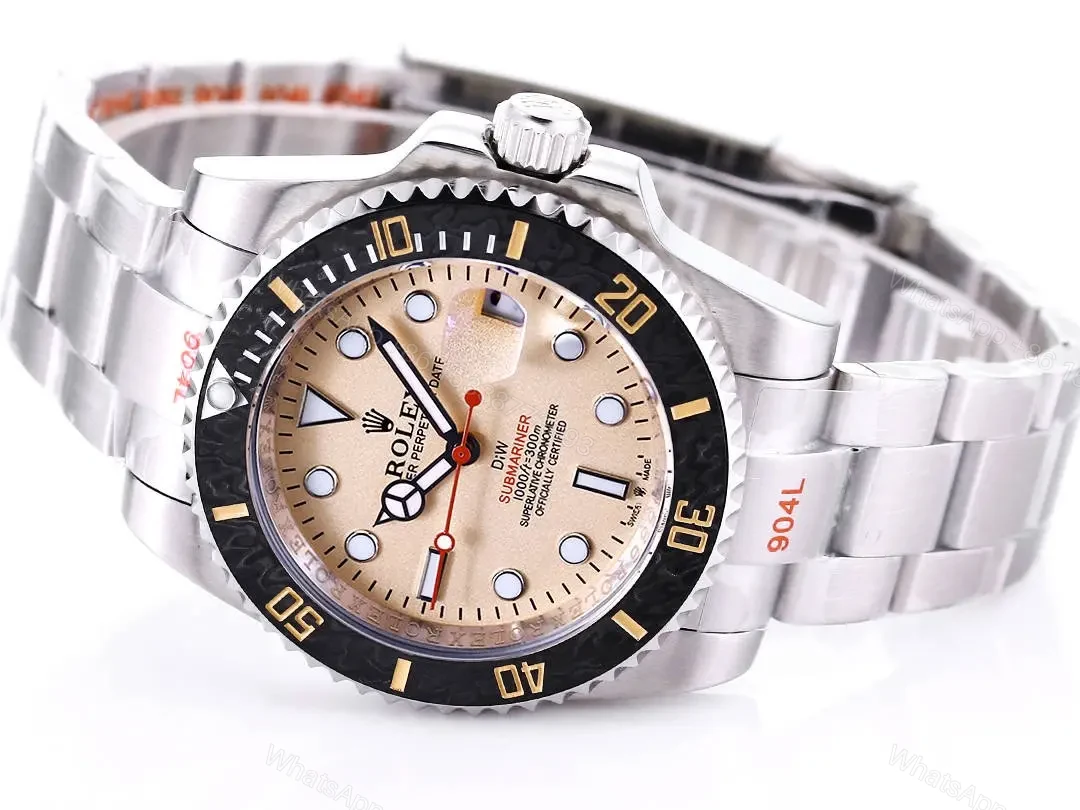 View 4 of ZF Factory Clean Factory ROLEX DIW Submariner Parakeet Green Watch