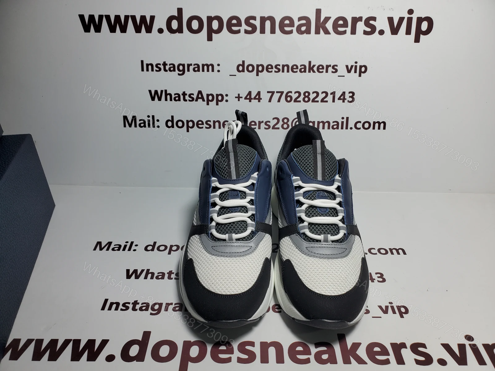 Dior B22 Blue Black 3SN231YUL_H569 — view 2