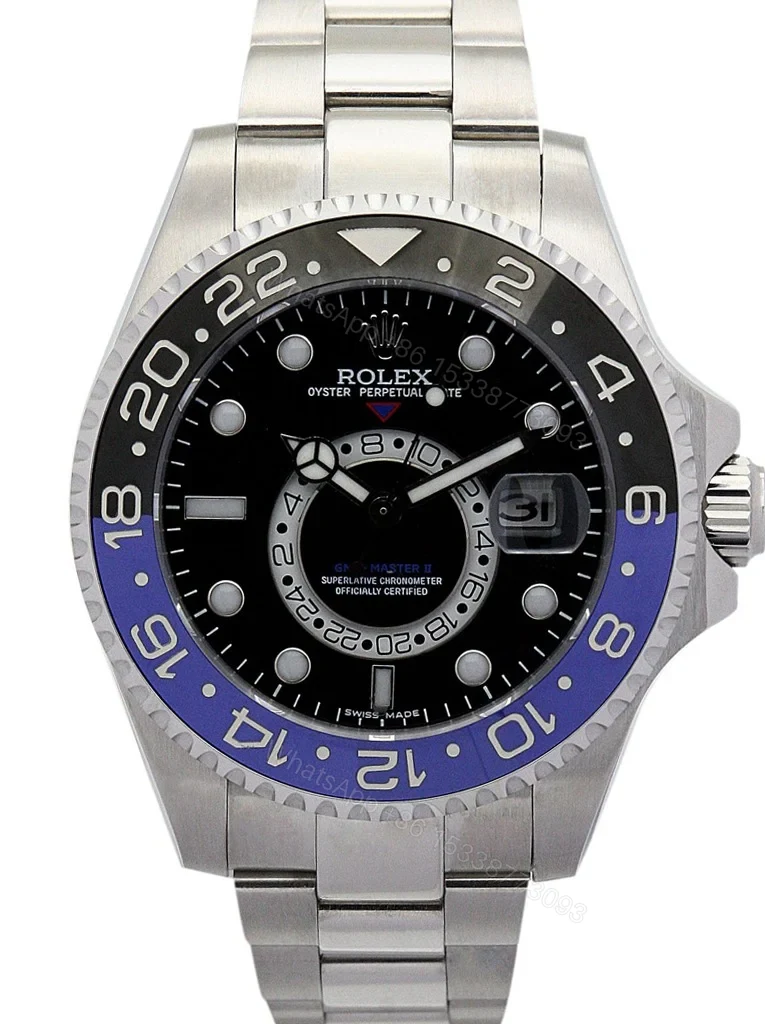 Replica Rolex GMT-Master Black Dial 16720-2 — view 1