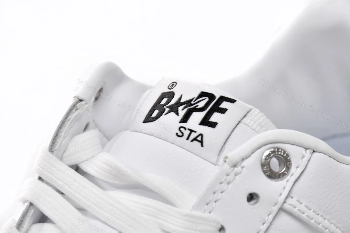 View 6 of Cheap Reps BapeSta Low White
