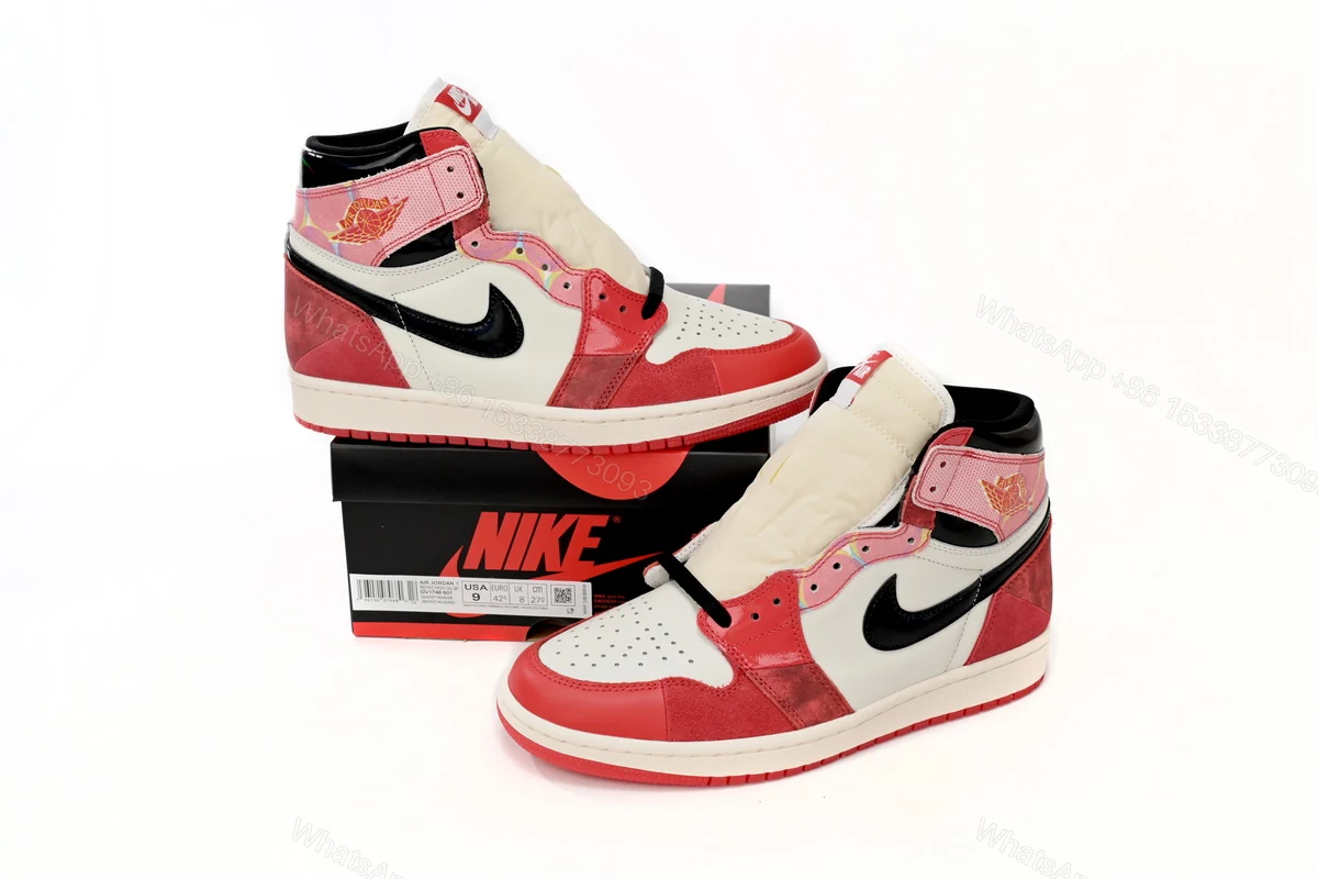 View 2 of Air Jordan 1 Retro High OG Spider-Man Across the Spider-Verse DV1748-601