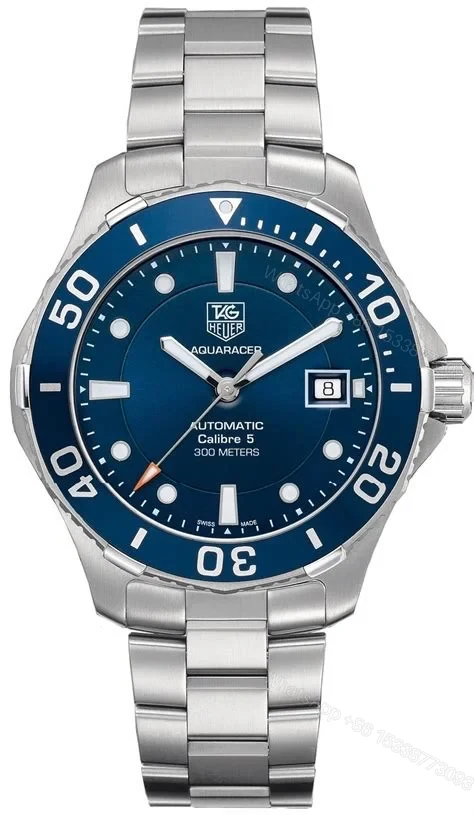 TAG Heuer Aquaracer 300M Calibre 5 41 Stainless Steel Blue Dial Bracelet WAN2111.BA0822 — view 1