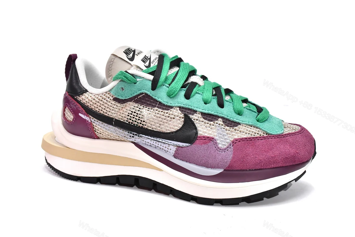 View 2 of Sacai x Nike Pegasua Vaporfly String Black Villain Red DD3035-200