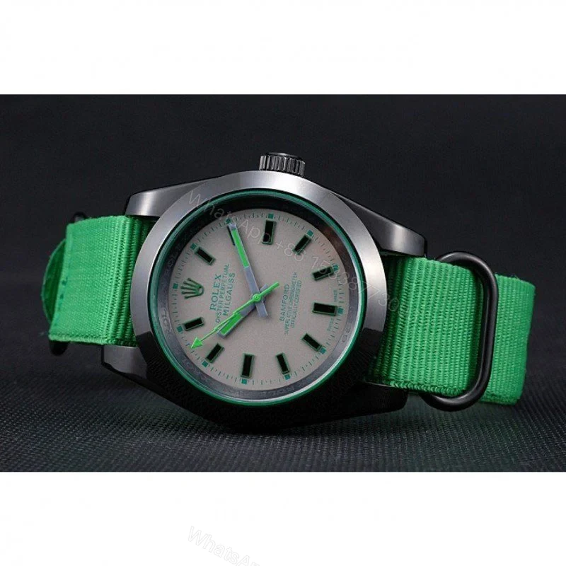 View 5 of Replica Rolex Milgauss Green Dial 622004