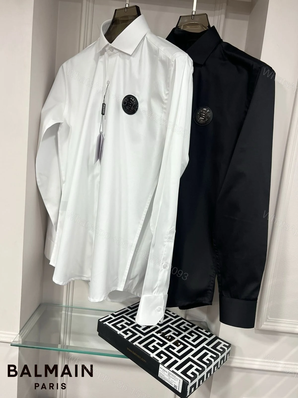 View 7 of BUY FIRST COPY BALMAIN COTTON SUMMER IMPORTED SHIRTS