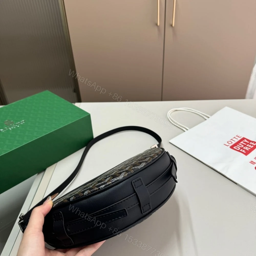 View 4 of GOYARD HIRONDELLE BAG BLACK 24CM HIRONDPMLTY01CL01P
