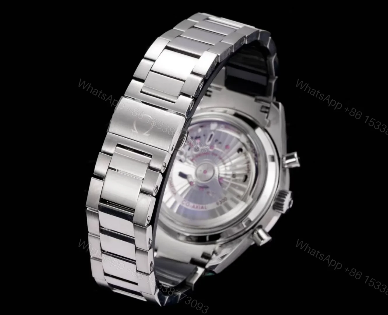 View 8 of Omega Speedmaster 57 Co-Axial Stainless Steel Black Dial Bracelet 331.10.42.51.01.001