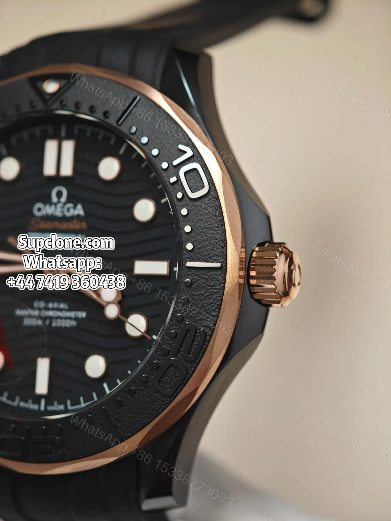 View 16 of Omega Seamaster Planet Ocean 210.62.44.20.01.001 Super Clone Watch