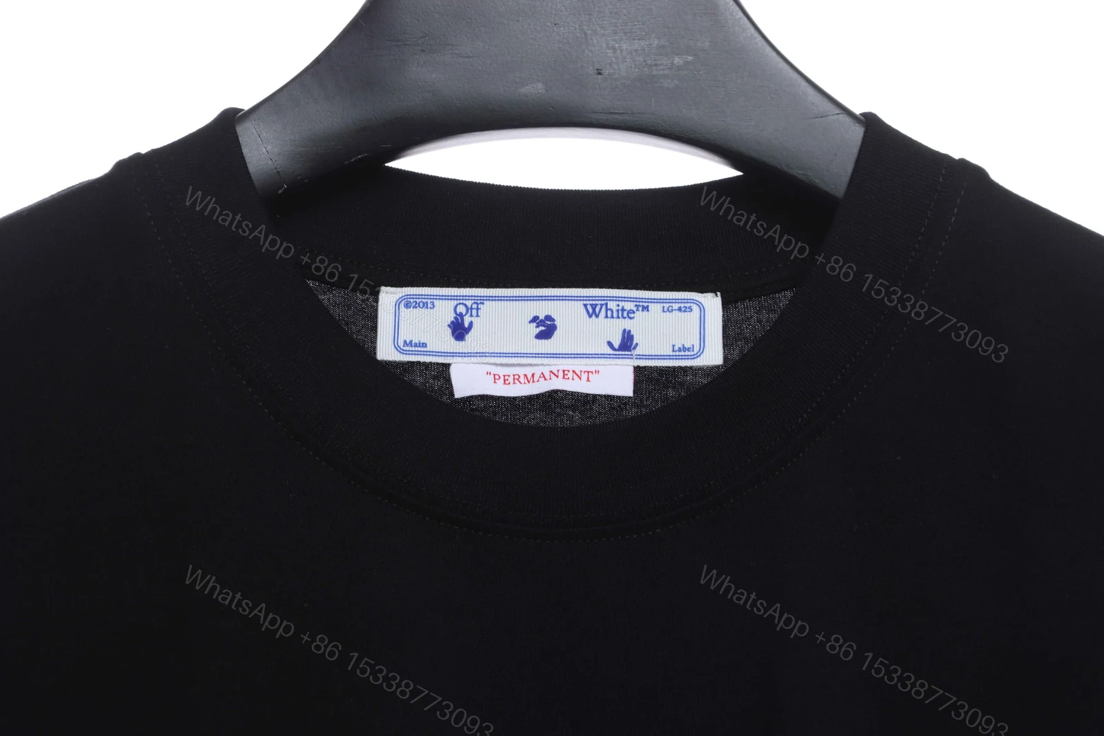 View 7 of Off-White Overlapping Zebra Crossing Arrows T-Shirt