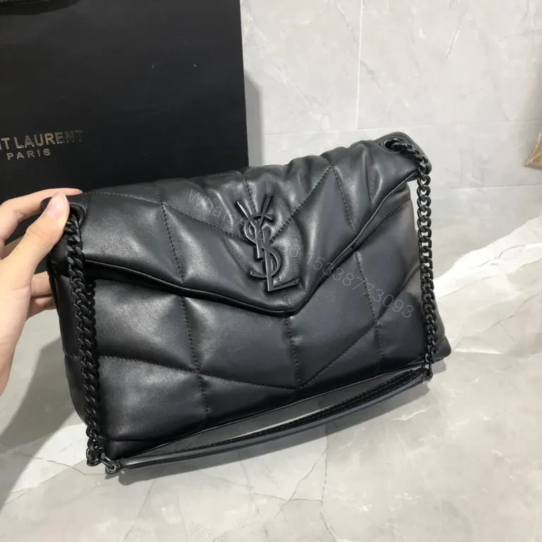 View 7 of Bold Quilted Leather Shoulder Bag - Day-to-Night Confidence