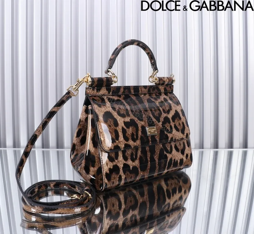 View 9 of Leopard Dolce & Gabbana Satchel: Luxe Everyday Bag
