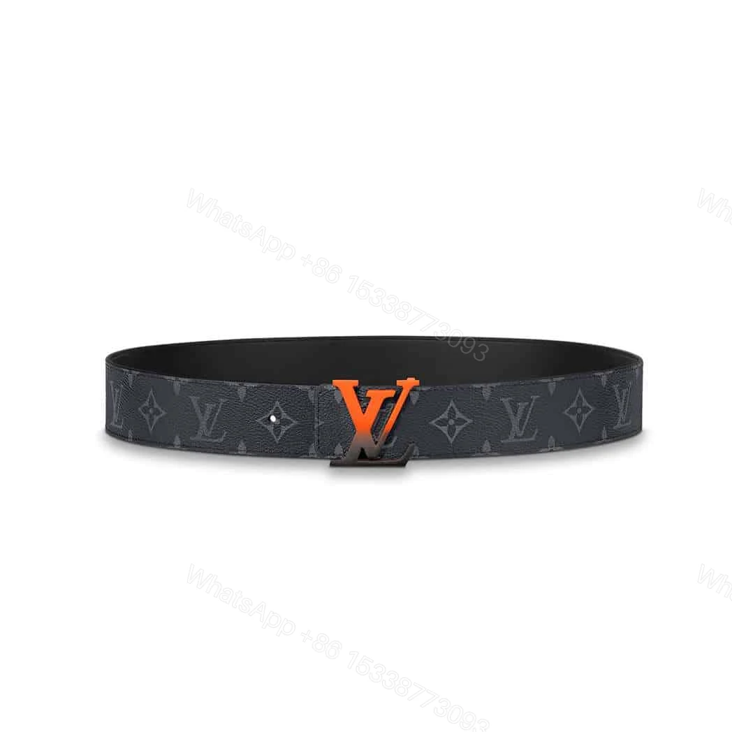 LOUIS VUITTON INITIALES 40MM REVERSIBLE MONOGRAM CANVAS BELT – B96 — view 1