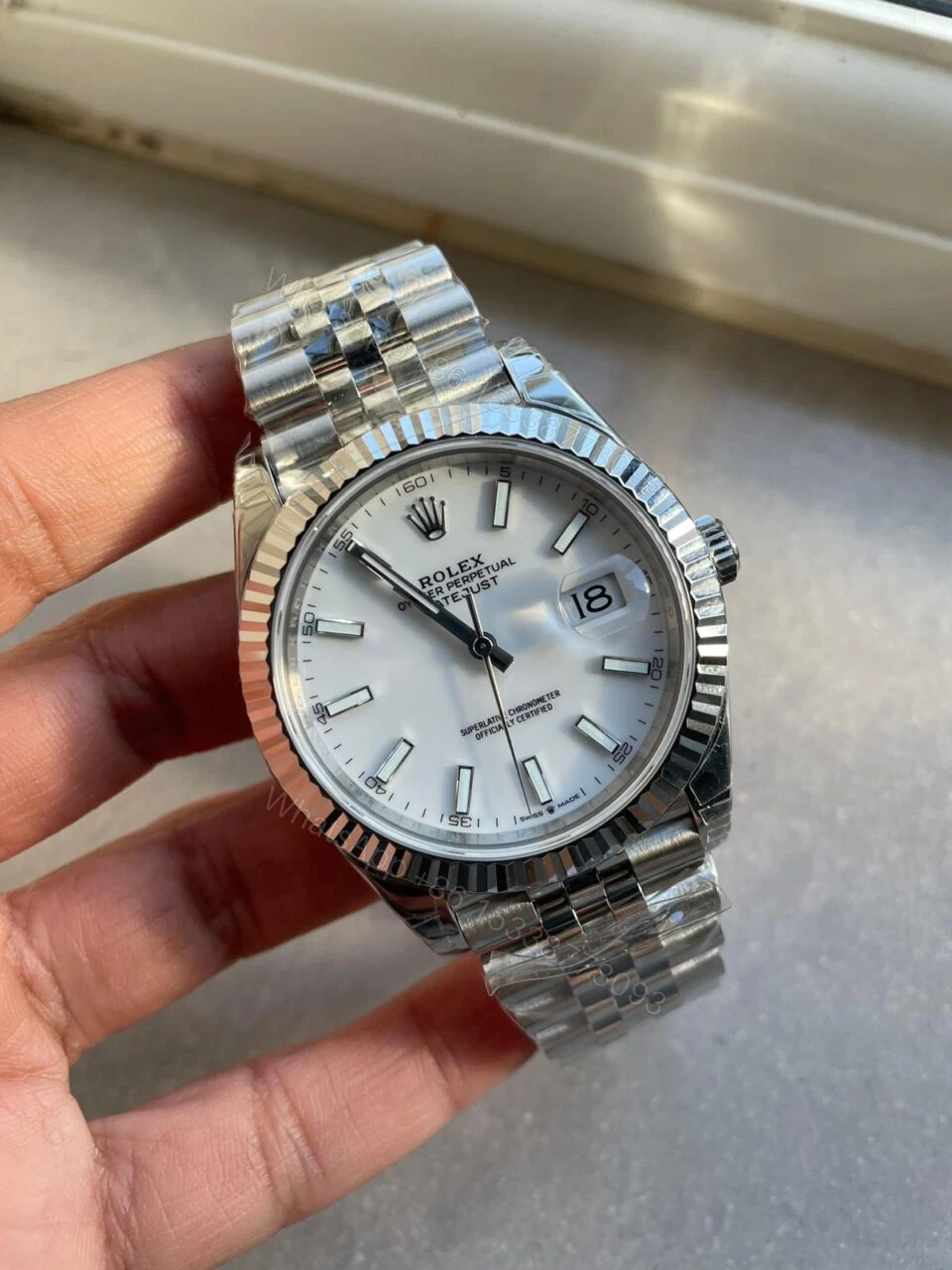 View 10 of SS VS Factory 1:1 Rolex DateJust 41 Best Edition 904L Steel White Dial