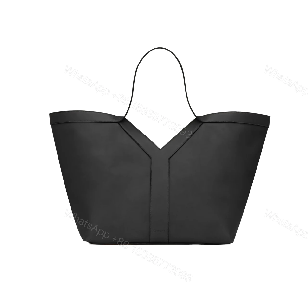 SAINT LAURENT Y TOTE IN BLACK 36CM — view 1