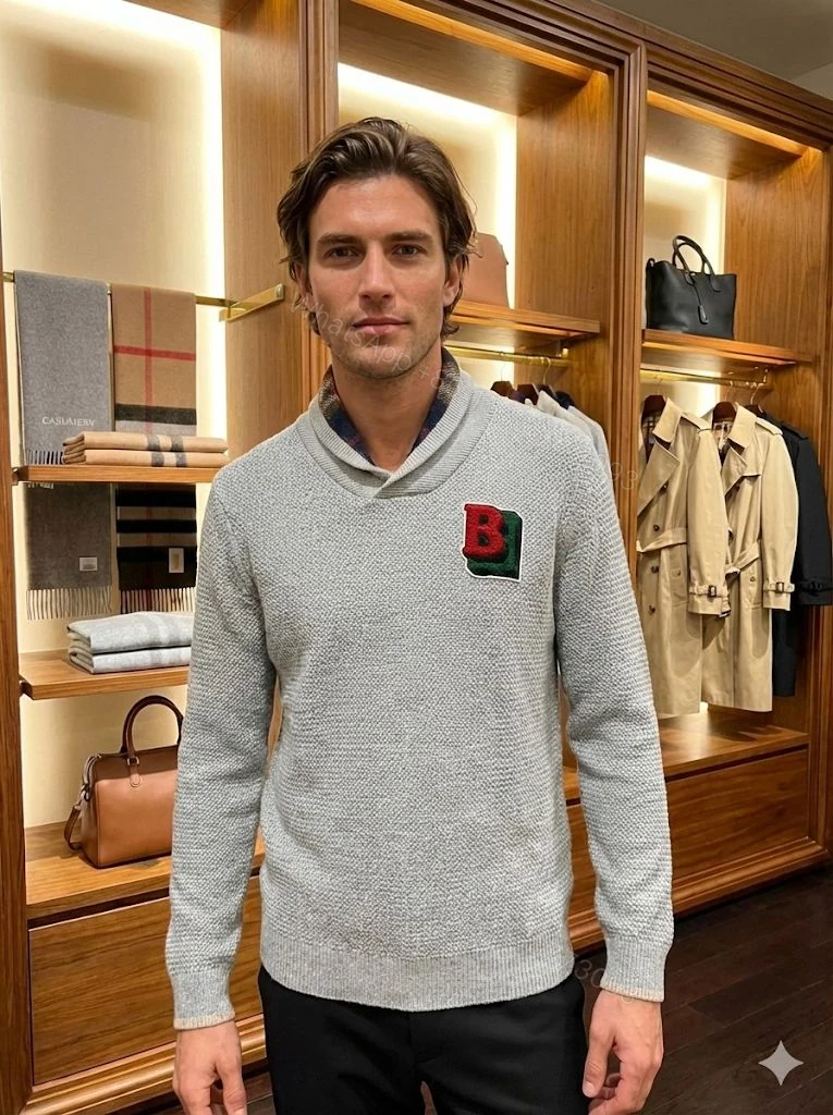 View 6 of FIRST COPY BURBERRY IMPORTED SWEATER