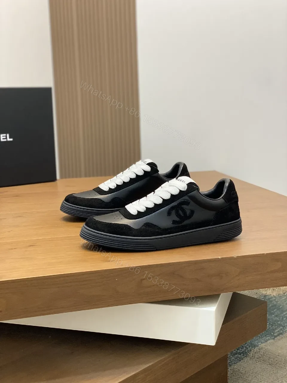 View 6 of Chic Black Sneaker: Patent, Suede, Luxe Casual Comfort