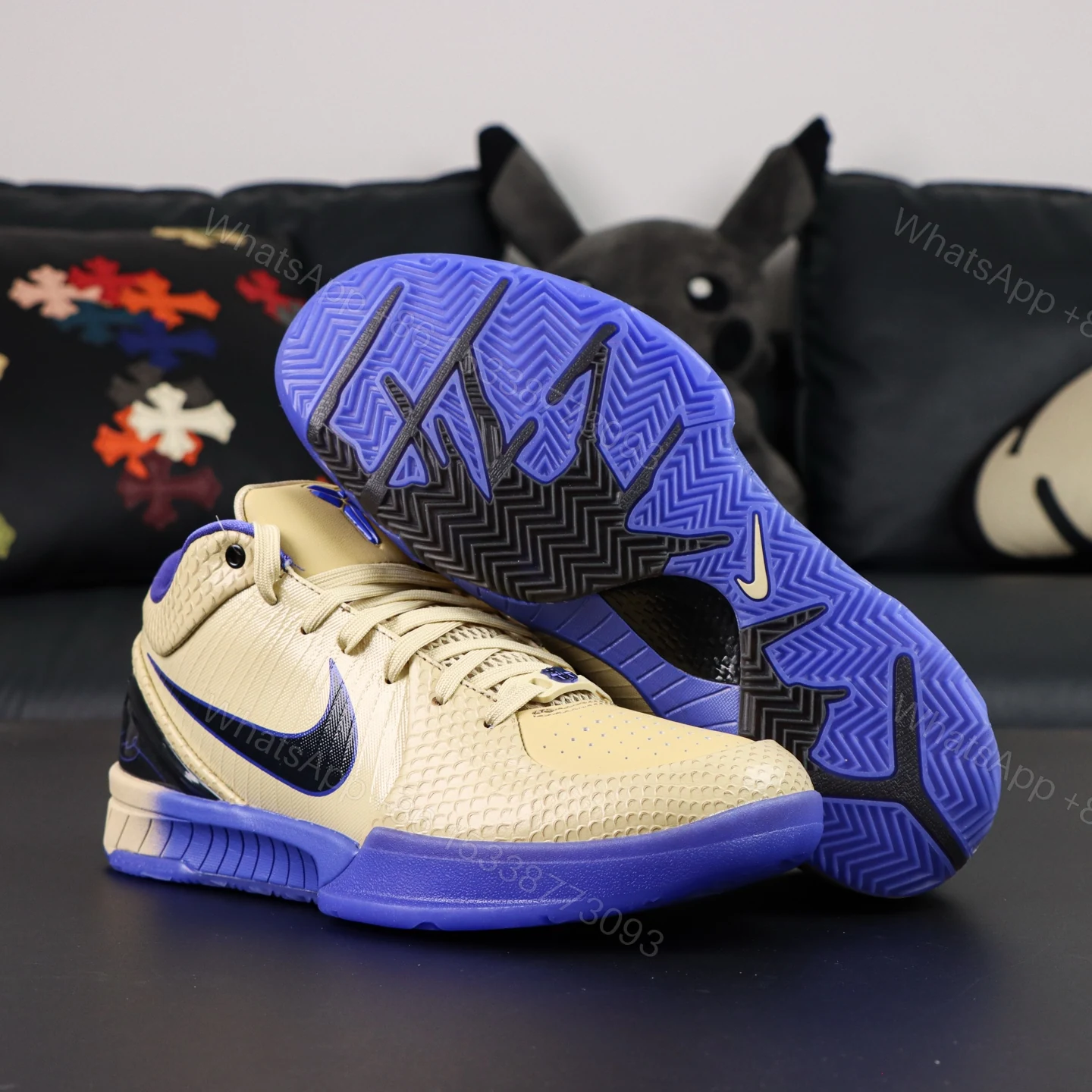 View 3 of Kobe 4 Protro FC Barcelona Team Gold Reps