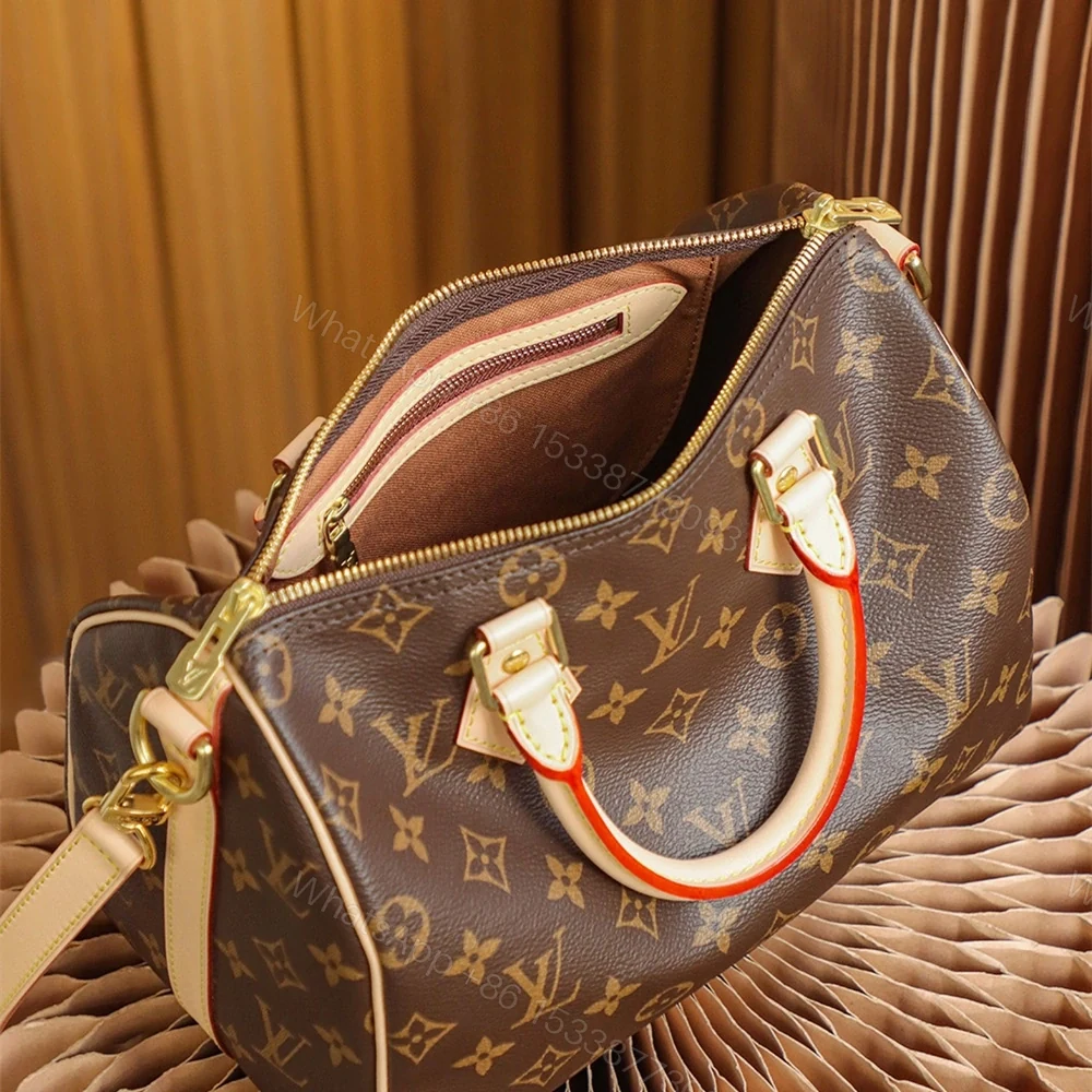View 7 of 原單高仿LV手圓筒手提包Speedy25系列免檢版